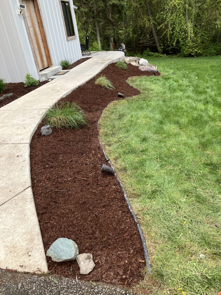 Fresh yard cleanup and outdoor reset for Spring Cleaning near me in Somers, MT around a local home